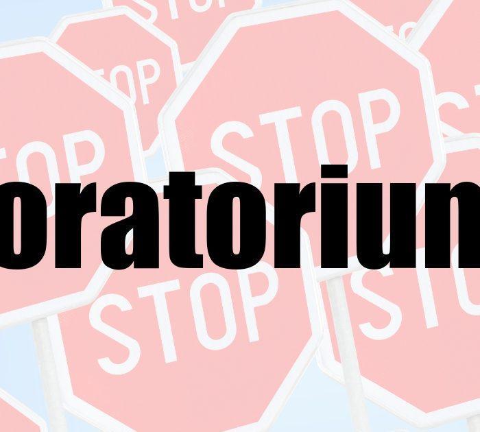 The Moratorium is Over